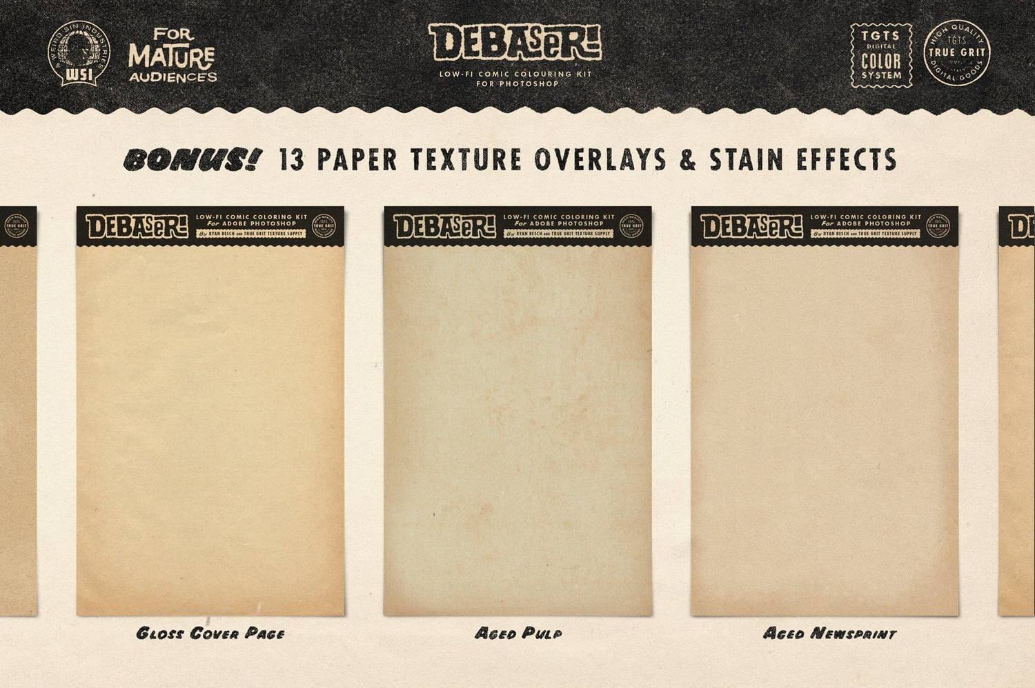 comic paper texture